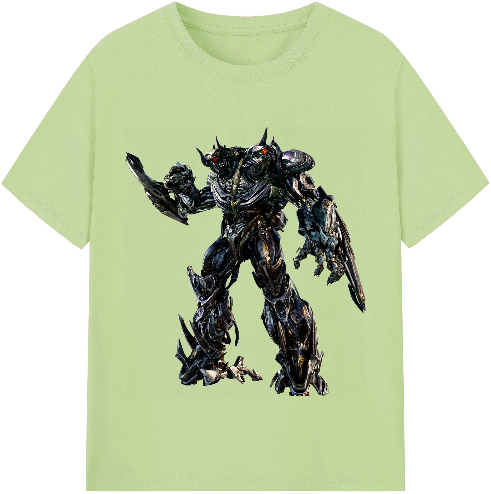 （画像用） Transformers トランスフォーマー 綿100％半袖Tシャツ（フロントプリント）